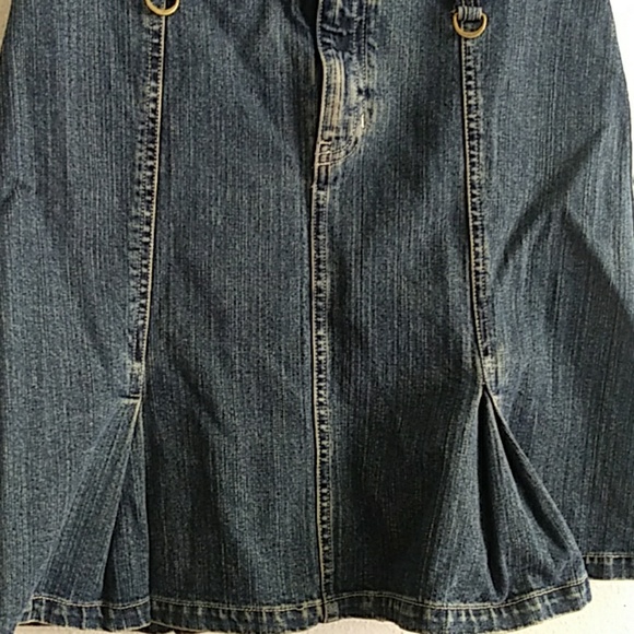 Denim plated Skirt - Picture 7 of 8